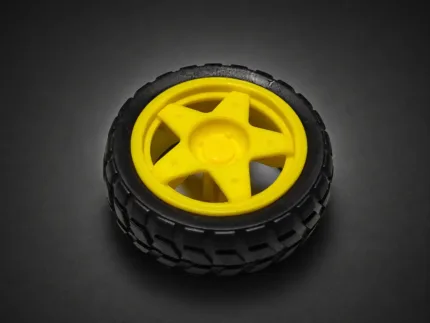 65mm Rubber Wheel for BO Motor